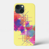 Geel Case-Mate iPhone Case (Achterkant)