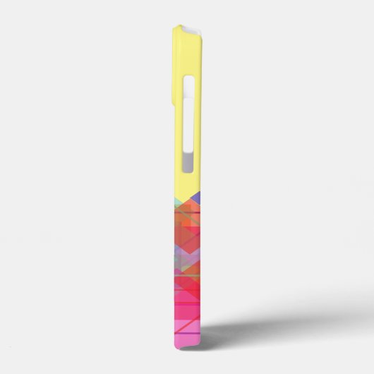 Geel Case-Mate iPhone Case (Achterkant / Links)