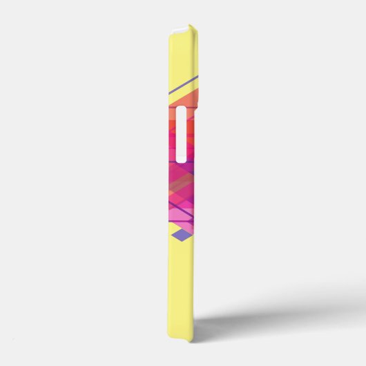 Geel Case-Mate iPhone Case (Achterkant / Rechts)