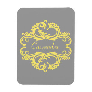 Geel chassis DamasPremium Magnet Magneet