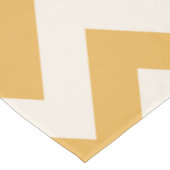 Geel Chevron zigzag patroon Tafelkleed (Gekanteld)