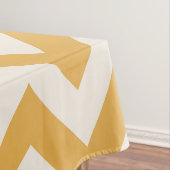 Geel Chevron zigzag patroon Tafelkleed (Voorbeeld)