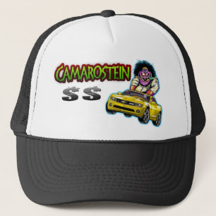 Geel Chevy Camaro SS Pet