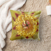 Geel Chinees pekepenbloemkool Verpakkingspapier Kussen (Deken)