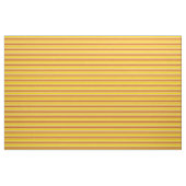 Geel, chocolade en beige patroon stof (Yard (91,4 cm))