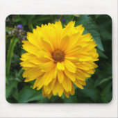 Geel chrysanthemum muismat (Voorkant)