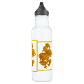 Geel chrysanthemum waterfles  (Rechts)