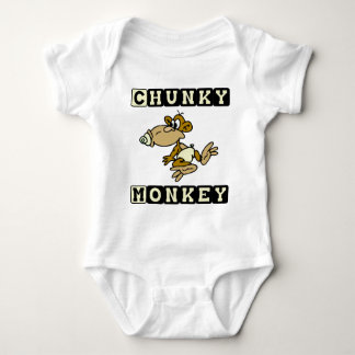 Geel Chunky Monkey Cute Baby One Piece Romper