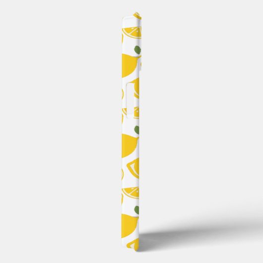 Geel citroenpatroon Case-Mate iPhone case (Achterkant / Rechts)