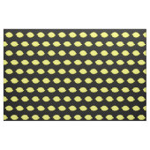 Geel citroenvormig textiel, bedrukt stof (Yard (91,4 cm))