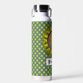 Geel Clover Ribbon door Kenneth Yoncich Waterfles