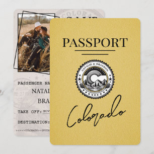 Geel Colorado Passport Save The Date