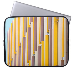 GEEL CONCRETE BOUW TIJDENS DAGEN LAPTOP SLEEVE