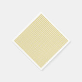 geel controllerpatroonpapier servet (Hoek)