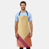 Geel Creamsicle Citrus Elegant Zomer Schort (Gedragen)