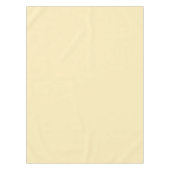 Geel crèmekatoenbolletje, 52 x 70 inch tafelkleed (Voorkant)