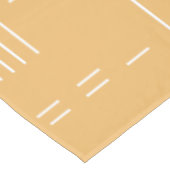 Geel Custom Modern Boho geometrisch patroon Tafelkleed (Gekanteld)