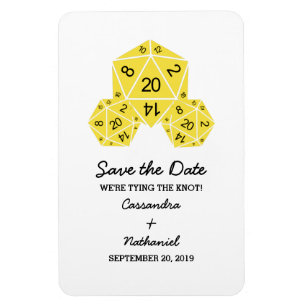 Geel D20-apparaat Opslaan Datum magneet