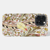 geel Daffodil Floral Pattern iPhone Hoesje (Achterkant horizontaal)