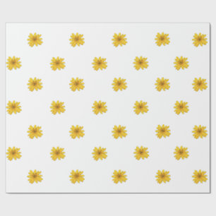 Geel dagboekpapier cadeaupapier