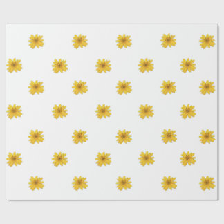 Geel dagboekpapier cadeaupapier