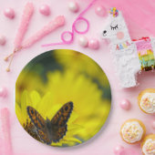 Geel Daisy Helenium Papier Bord (Feest)