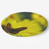 Geel Daisy Helenium Papier Bord (Gekanteld)