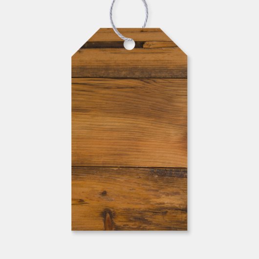 Geel Daisy Hoefijzer Westerne bruiloft voor Labels Cadeaulabel (Achterkant)