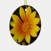 Geel Daisy Ornament (Rechts)