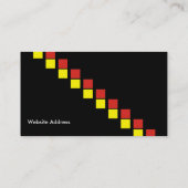 Geel Daisy Visitekaartje (Achterkant)