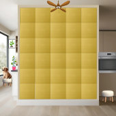 Geel Damask Patroon Keramische Tegel Tegeltje