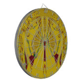 Geel Dartbord (Voorkant Links)