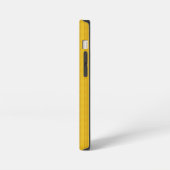 Geel deegpatroon iPhone hoesje (Linkerkant)