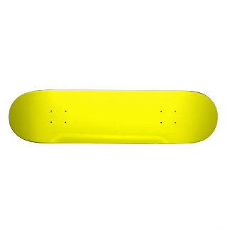 Geel dek skateboard