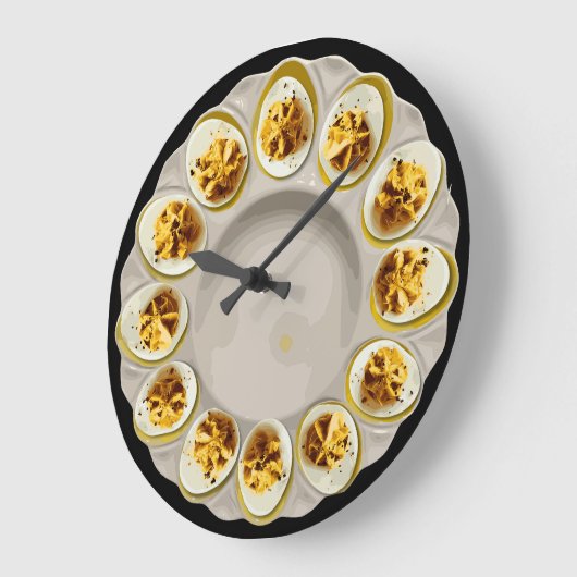 Geel Deviled Eggs  Dish Keuken Decor Grote Klok (Hoek)