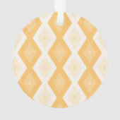Geel diamantpatroon ornament (achterkant)