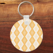 Geel diamantpatroon sleutelhanger (Voorkant)