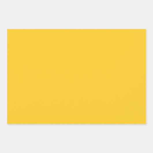 Geel diep rijk verzadigd vast zonnebrandmiddel inpakpapier vel (Voorkant)
