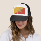 Geel drakenPet Trucker Pet (In situ)