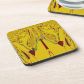 Geel Drankjes Onderzetter (Linkerzijde)