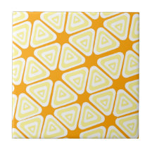 Geel driehoekspatroon