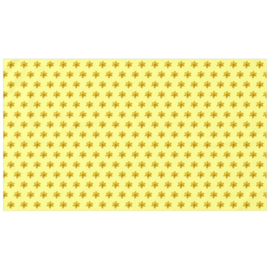 Geel drol ventilator naadloos patroon op tafelkleed (Voorkant (Horizontaal))