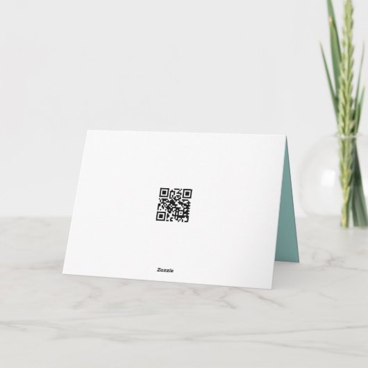 Geel eendje met verjaardagsspeech bubbel kaart (Achterkant)