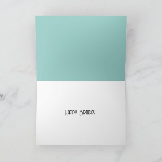 Geel eendje met verjaardagsspeech bubbel kaart (Binnen)