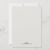 Geel Eenvoudig Minimalistisch Happy Eid Al Adha Ka Feestdagenkaart (Achterkant)