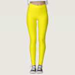Geel Eenvoudig Stevig Leggings<br><div class="desc">Geel Eenvoudige Stevige Leggings</div>