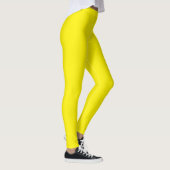 Geel Eenvoudig Stevig Leggings (Rechts)
