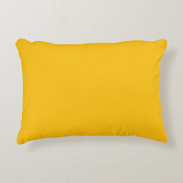 Geel effen kleur, modern, trendy, eenvoudig accent kussen