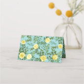 Geel en Aqua lentetransport Plaatskaartje (Achterkant)