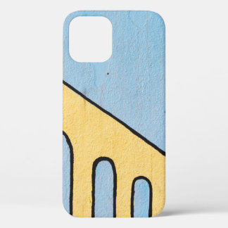 Geel en blauw demper Case-Mate iPhone case